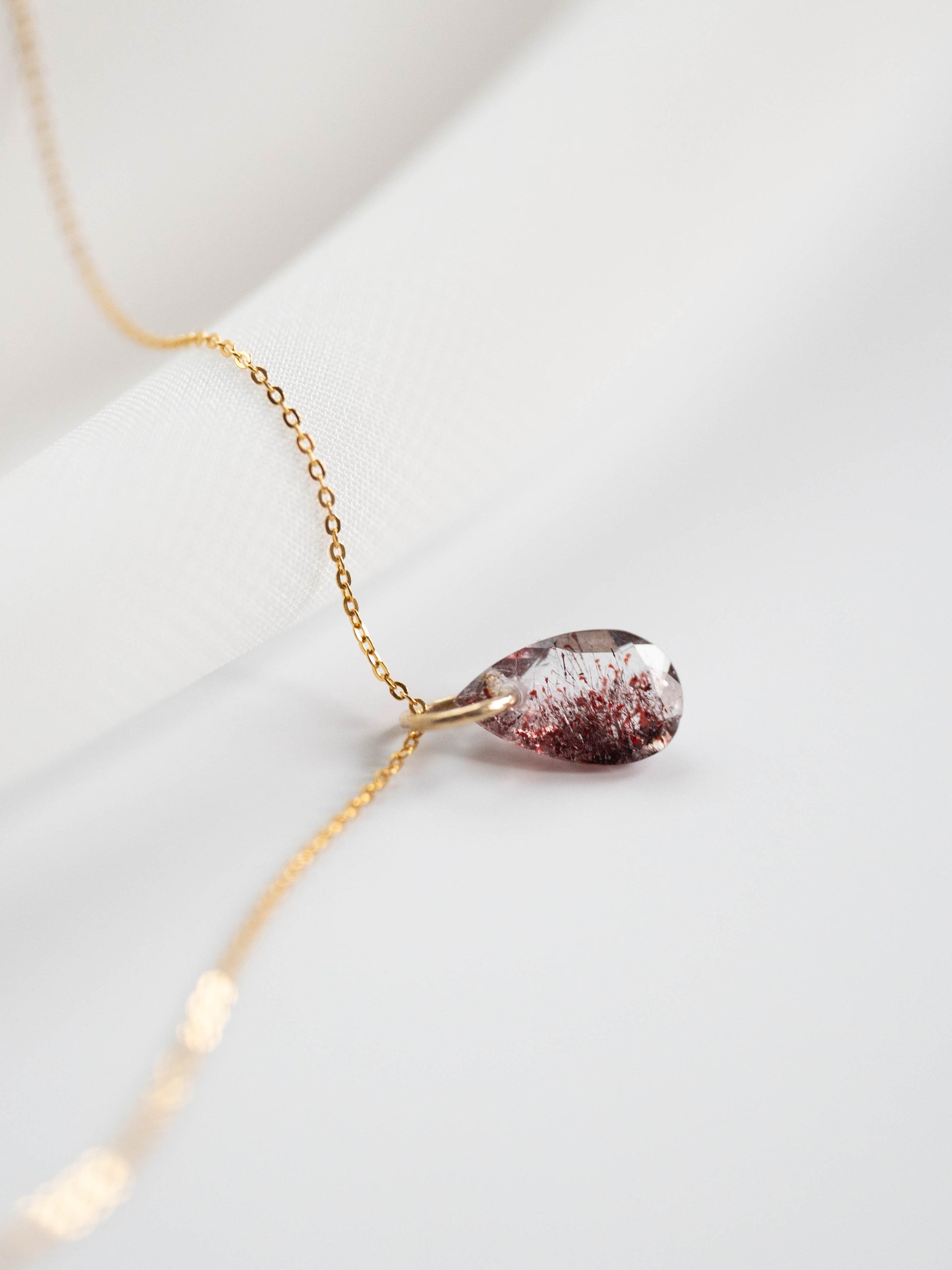 ゲーサイトインクォーツ K10ネックレス｜IDIOS 