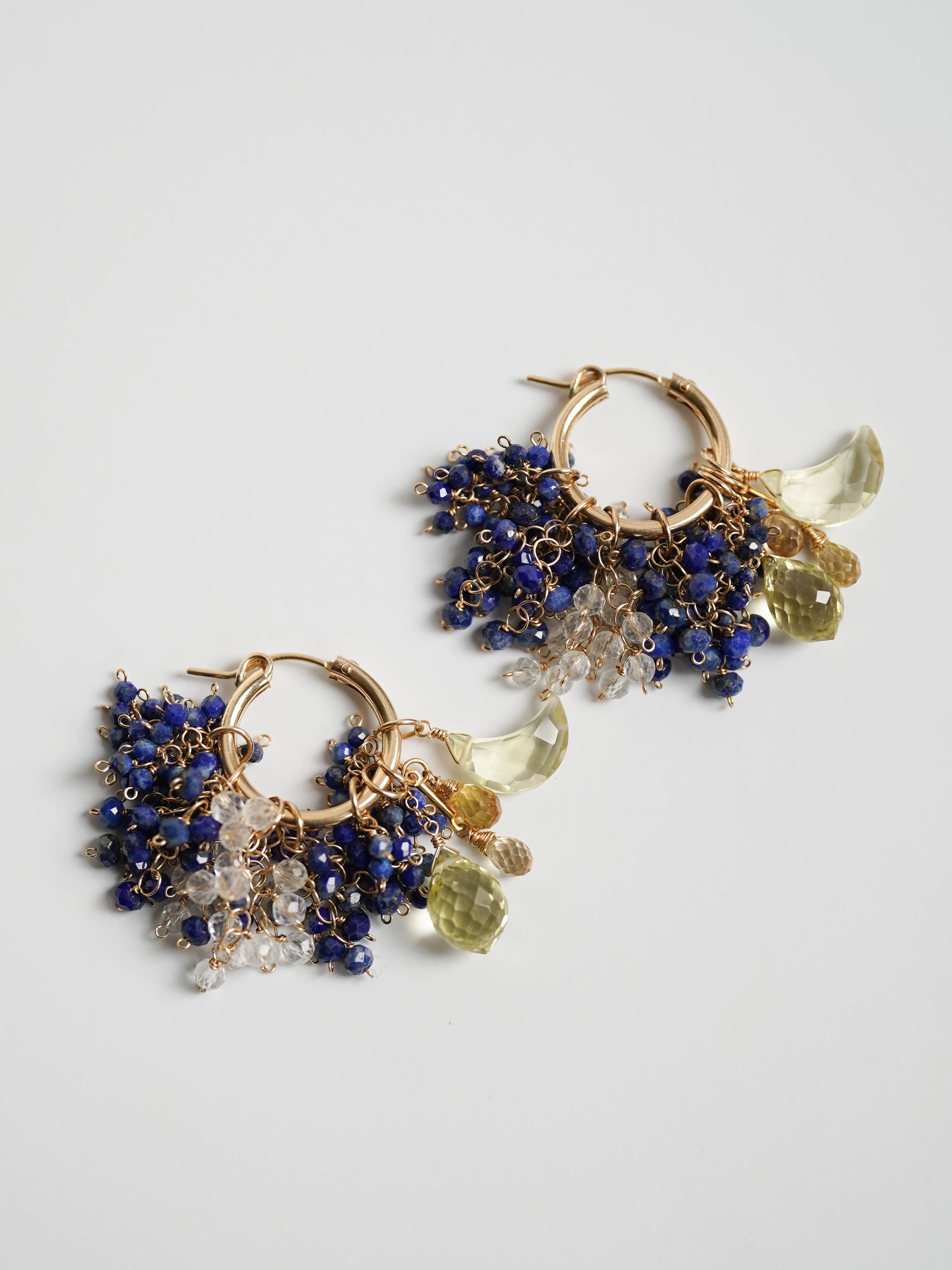 Van Gogh｜Starry Night《volume earring》｜IDIOS